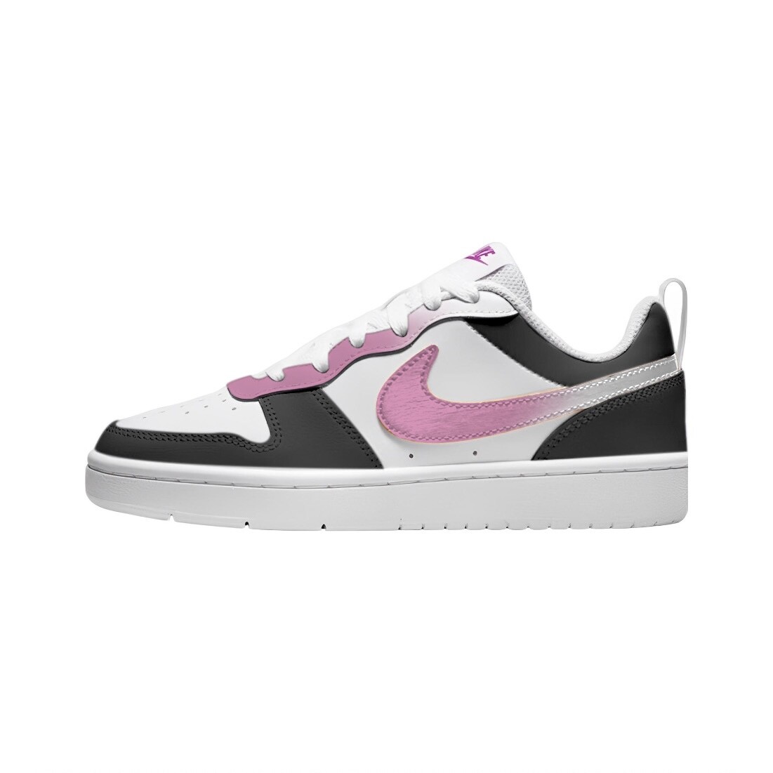 

Кроссовки Nike Court Borough Skateboarding Shoes Women's Low-top Pink/Black, черный/розовый