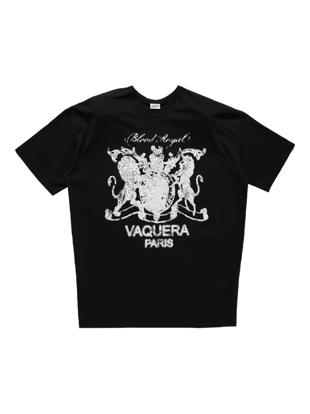 

Футболка с круглым вырезом и короткими рукавами Vaquera, черный