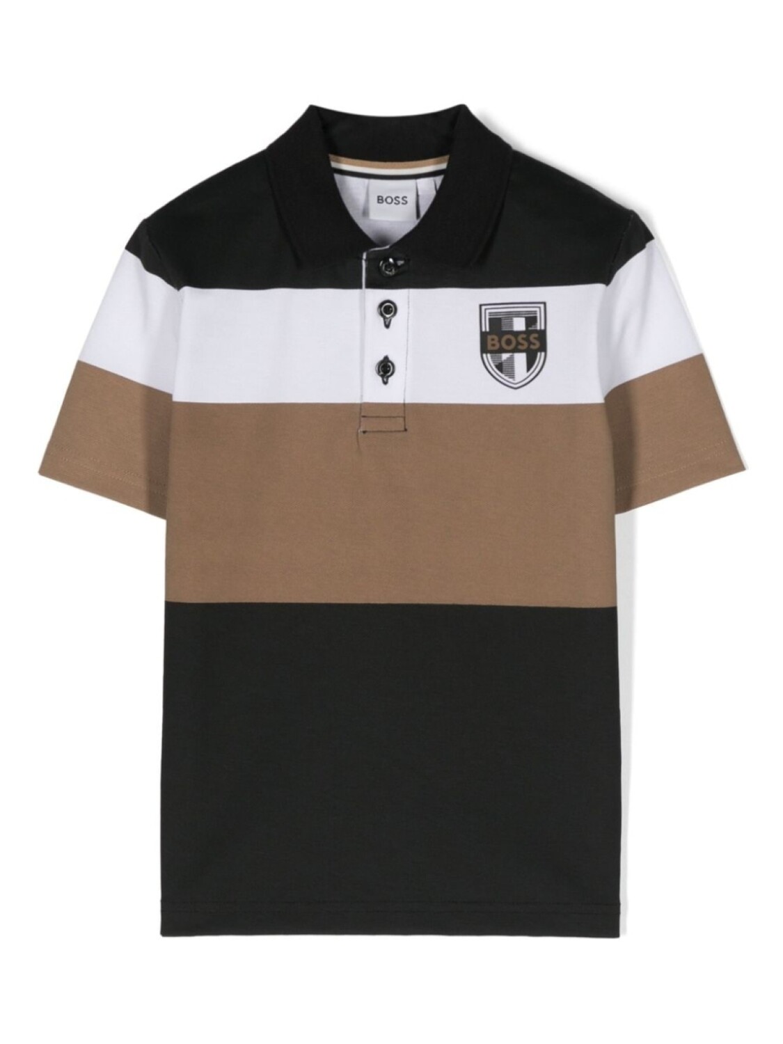 

BOSS Kidswear рубашка поло из ткани пике, зеленый