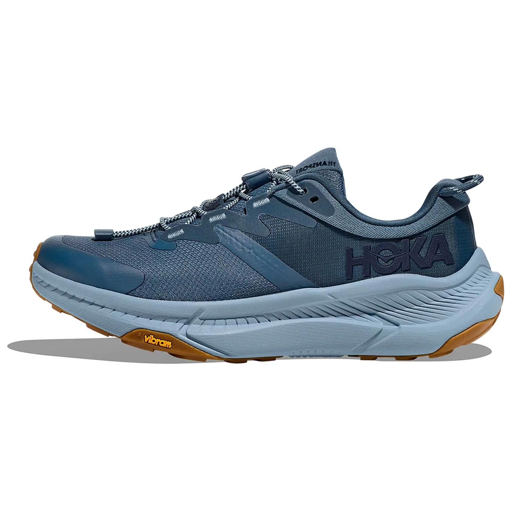 

HOKA ONE ONE Женские противоскользящие износостойкие низкие походные ботинки Transport Anti Slip, темно-синие