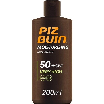 

Увлажняющий солнцезащитный лосьон Spf50+ Very High 200мл, Piz Buin