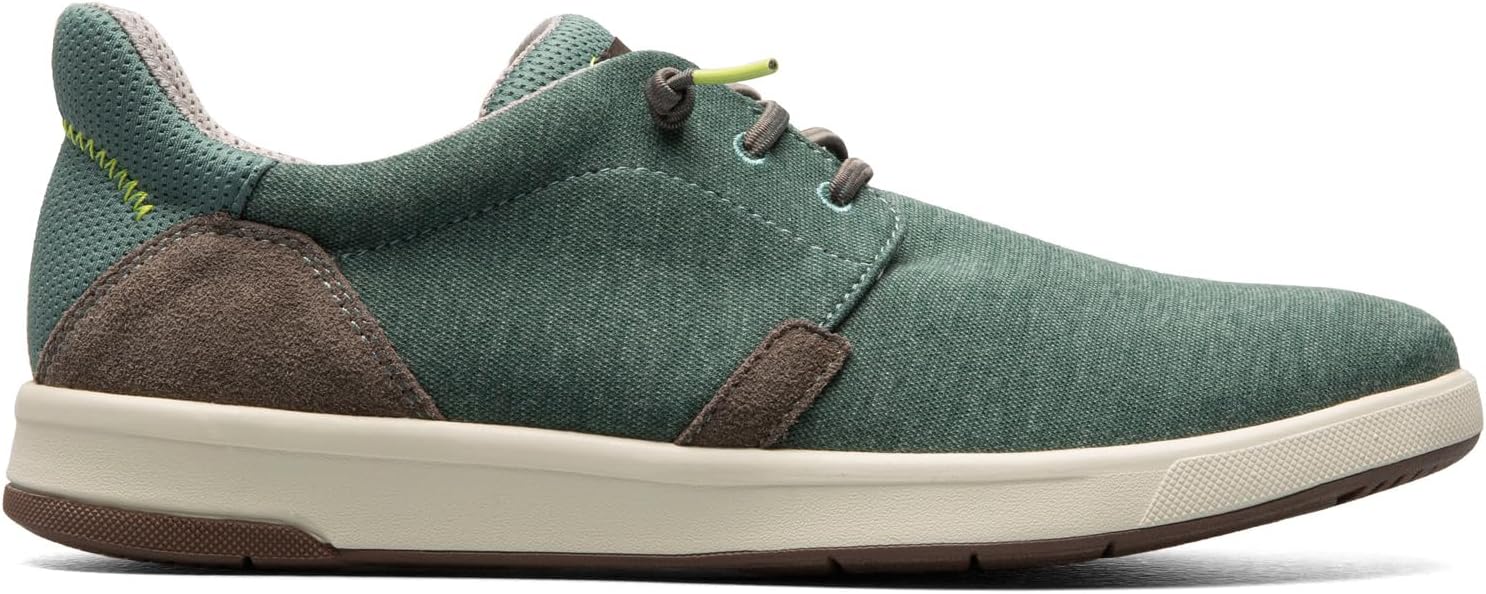 Мужские кроссовки Florsheim с застежкой на шнуровке и скользящей подошвой, зеленый — фото 2