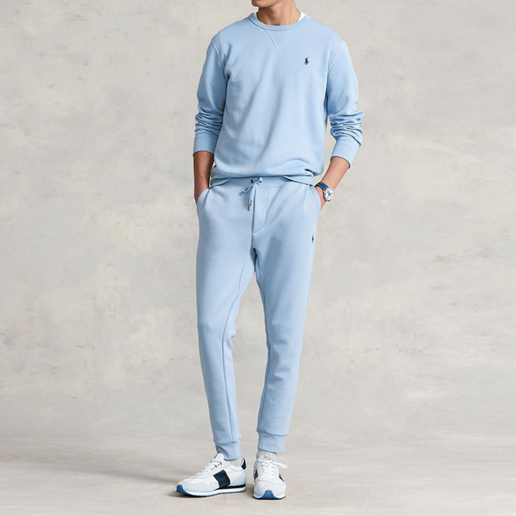 Polo Ralph Lauren Свитшот мужской небесно-голубой Sky Blue — фото 4