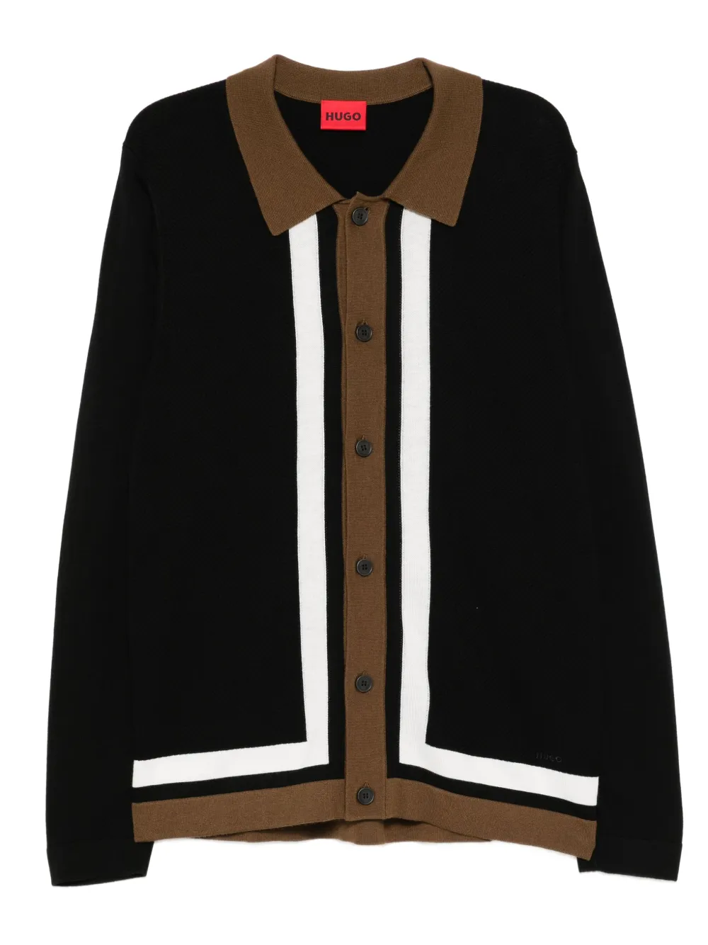 

Кардиган на пуговицах HUGO, черный