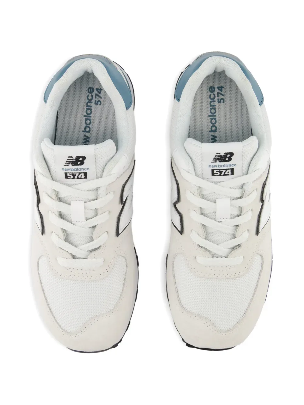 Кроссовки 574 New Balance Kids, бежевый — фото 4
