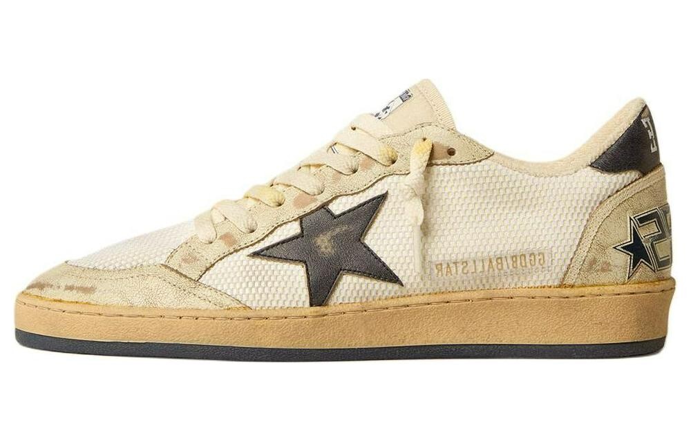 

Кроссовки Golden Goose Ball Star Leather Sneakers, бежевый