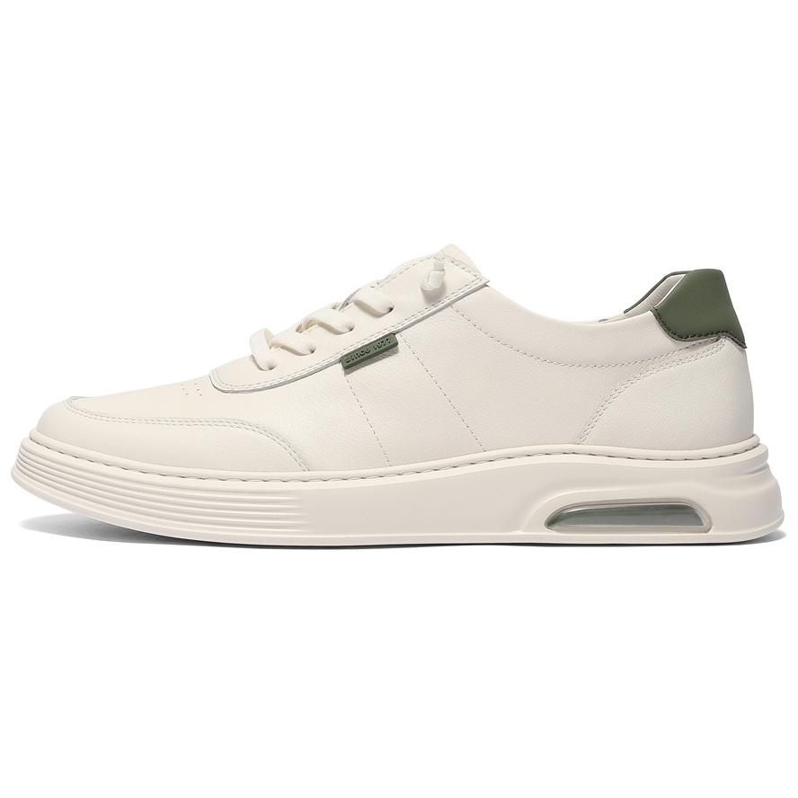 

Нескользящие низкие кроссовки для скейтбординга для мужчин Senda, Beige White Blue