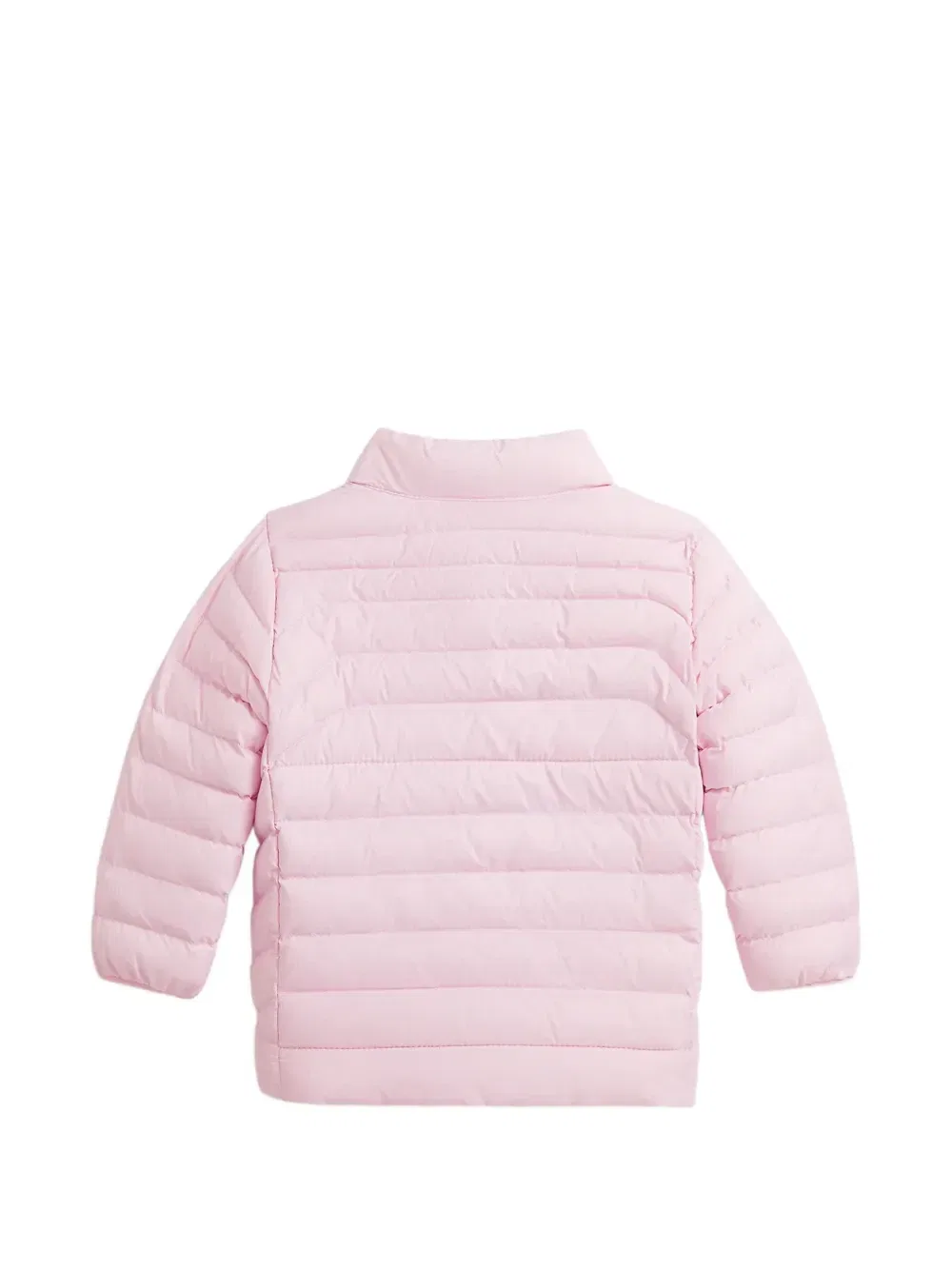 Стеганая куртка на молнии Polo Ralph Lauren Kids, розовый — фото 2