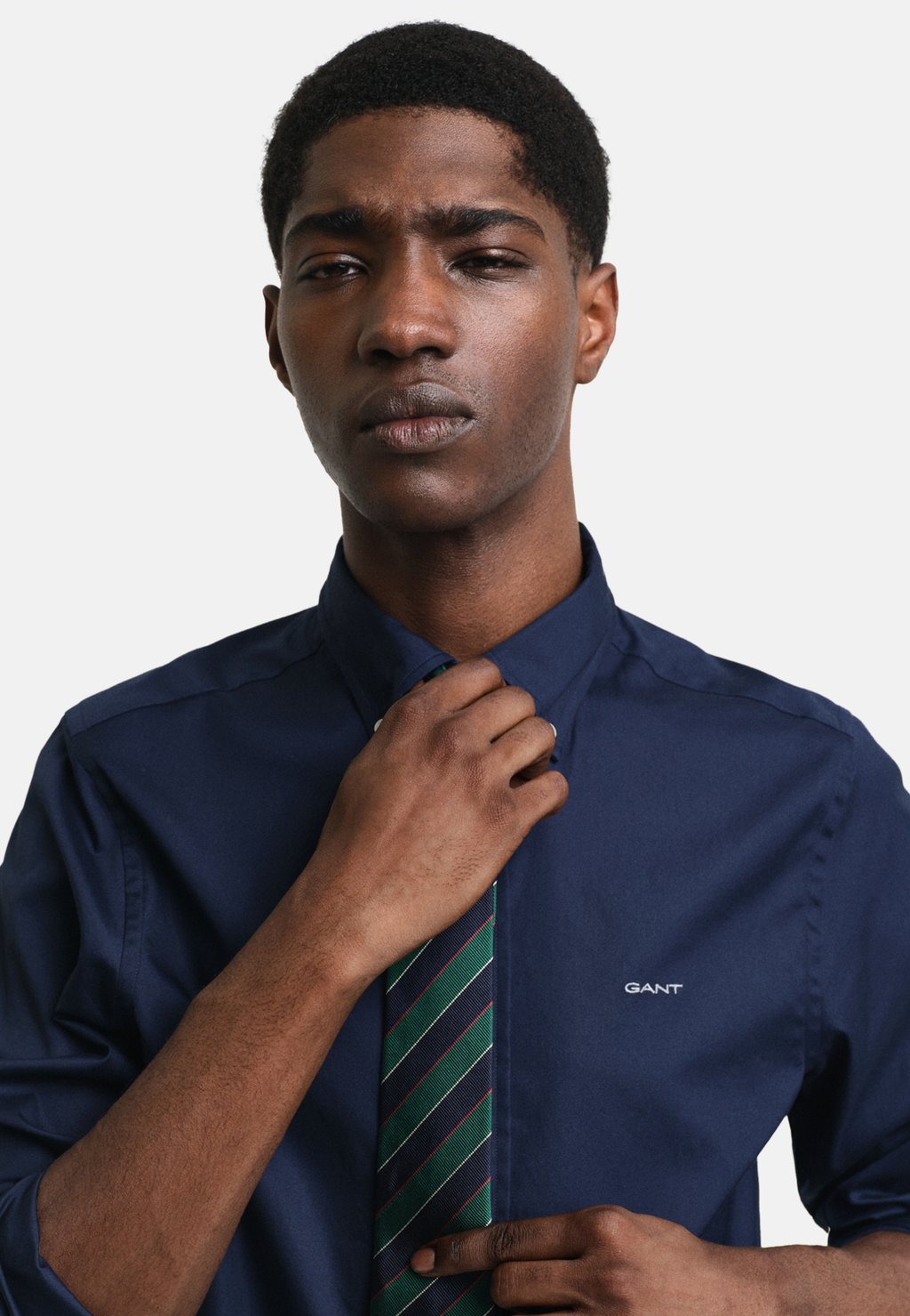 

Рубашка SLIM FIT PINPOINT OXFORD GANT, антрацит