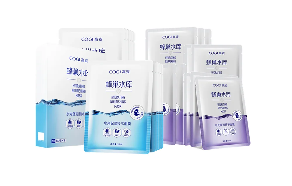 Маска для лица COGI — Reservoir brightening mask *10pcs, 28 мл — фото 4