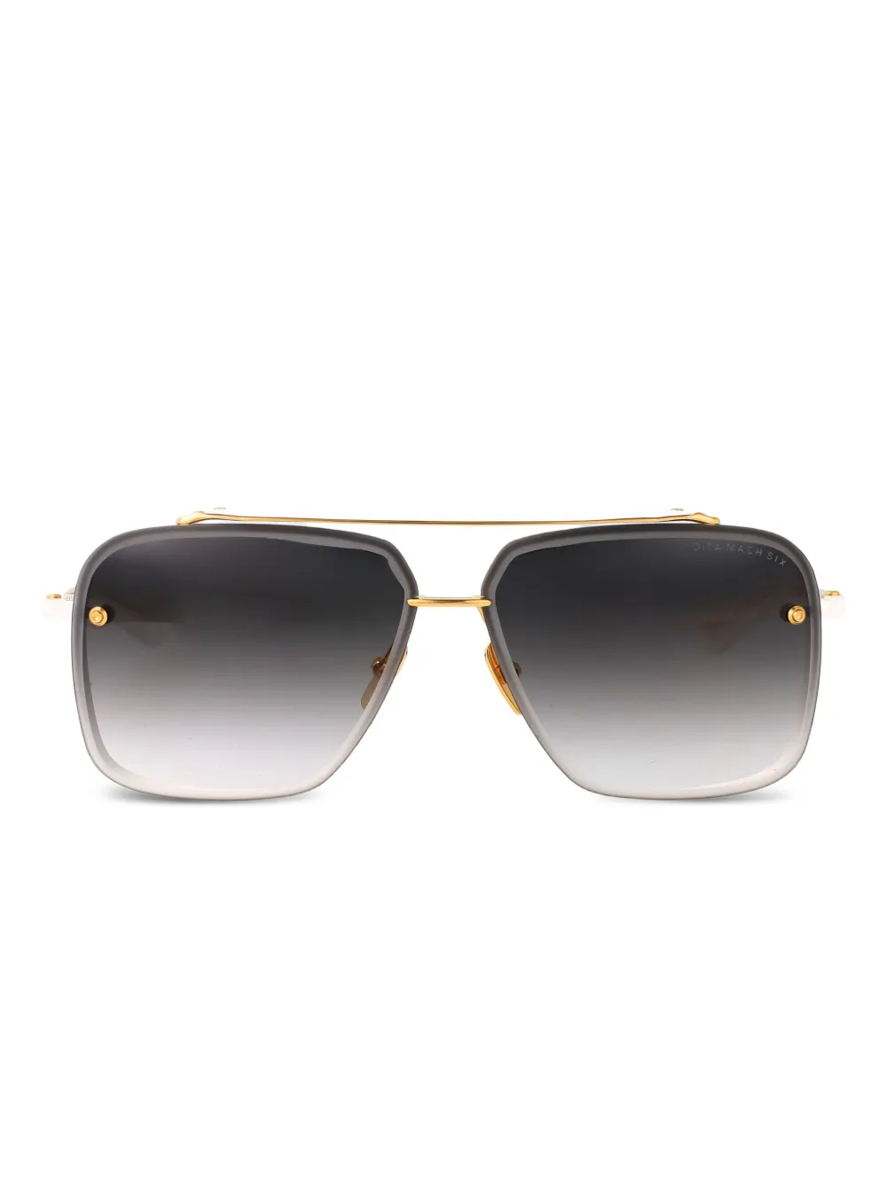 

Солнцезащитные очки Mach-Six Square Dita Eyewear, золотой