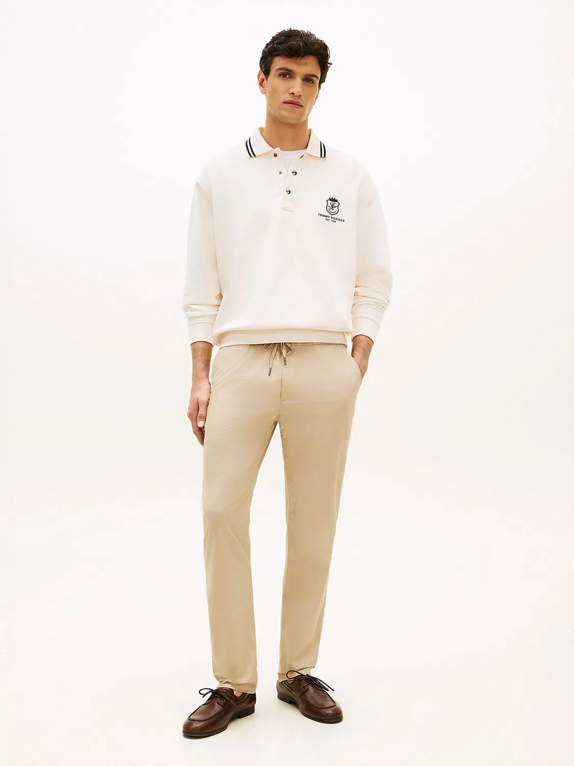 Обычные брюки-чиносы 'Дентон' Tommy Hilfiger, Beige — фото 3