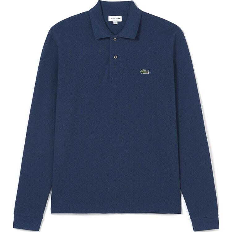 

Рубашка поло мужская темно-синяя Lacoste, темно-синий
