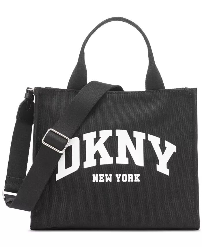 

Большая сумка-тоут Hadlee Dkny, серебряный