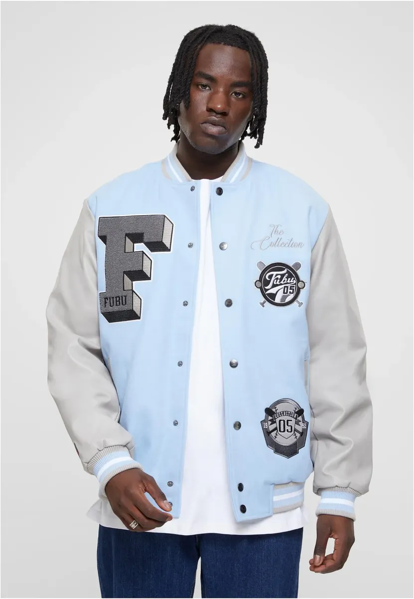 

Всепогодная куртка Fubu " Fubu Men's FM224-036-2 College Varsity Jacket" (1 шт.), без капюшона, синий