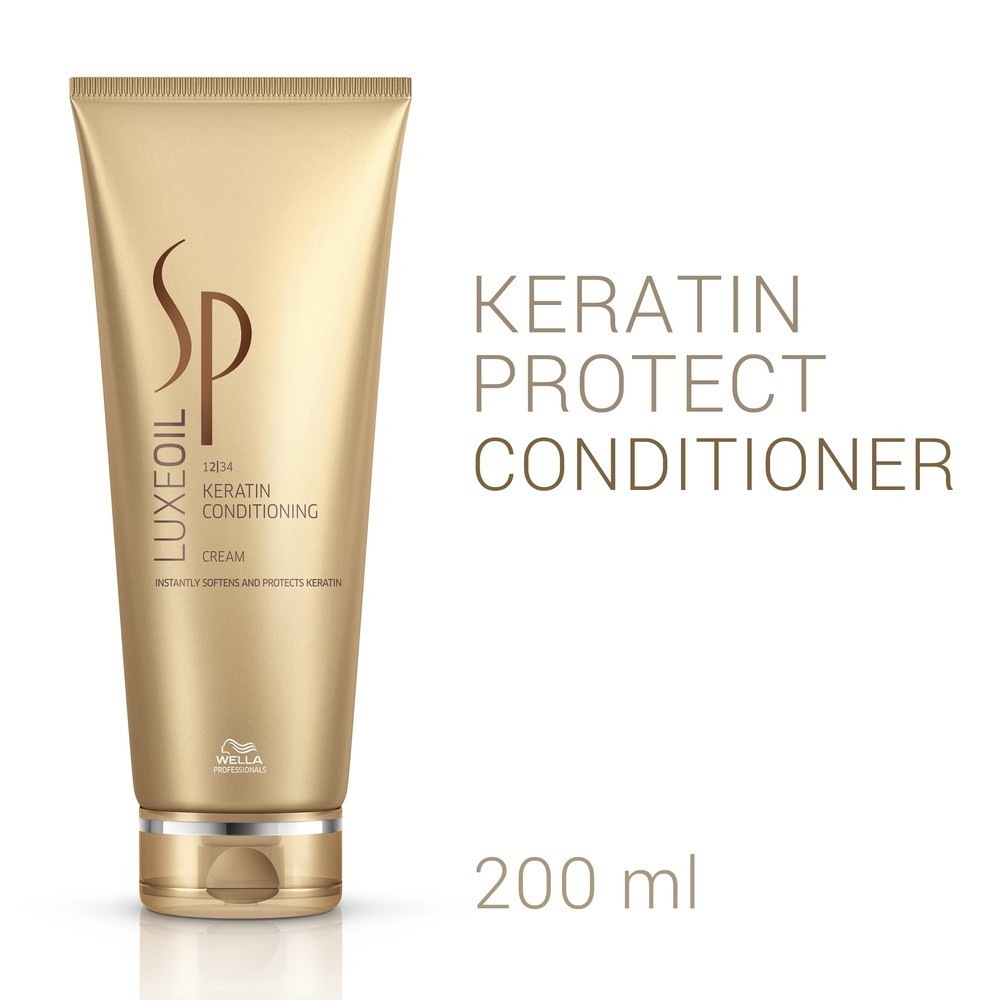 Кондиционер для волос sp luxeoil keratin conditioning Wella Professionals, объем 200 мл — фото 2
