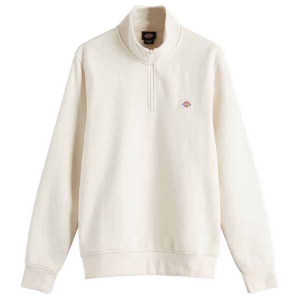 

Футболка Oakport с застежкой-молнией на четверть Dickies, белый