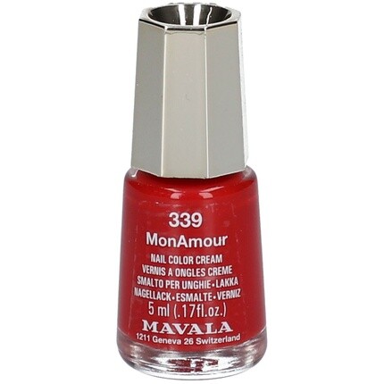 

Мини-цветной крем-лак для ногтей - Mon Amour 339, 5 мл Mavala