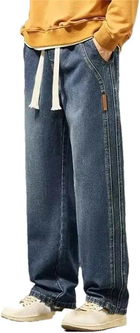 Джинсы свободные, Men's Baggy Jeans, Jyxbn-3002-senlan