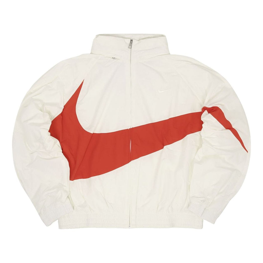 

Куртка Nike Swoosh Woven Jacket Asia Sizing 'Sail Picante Red', бежевый
