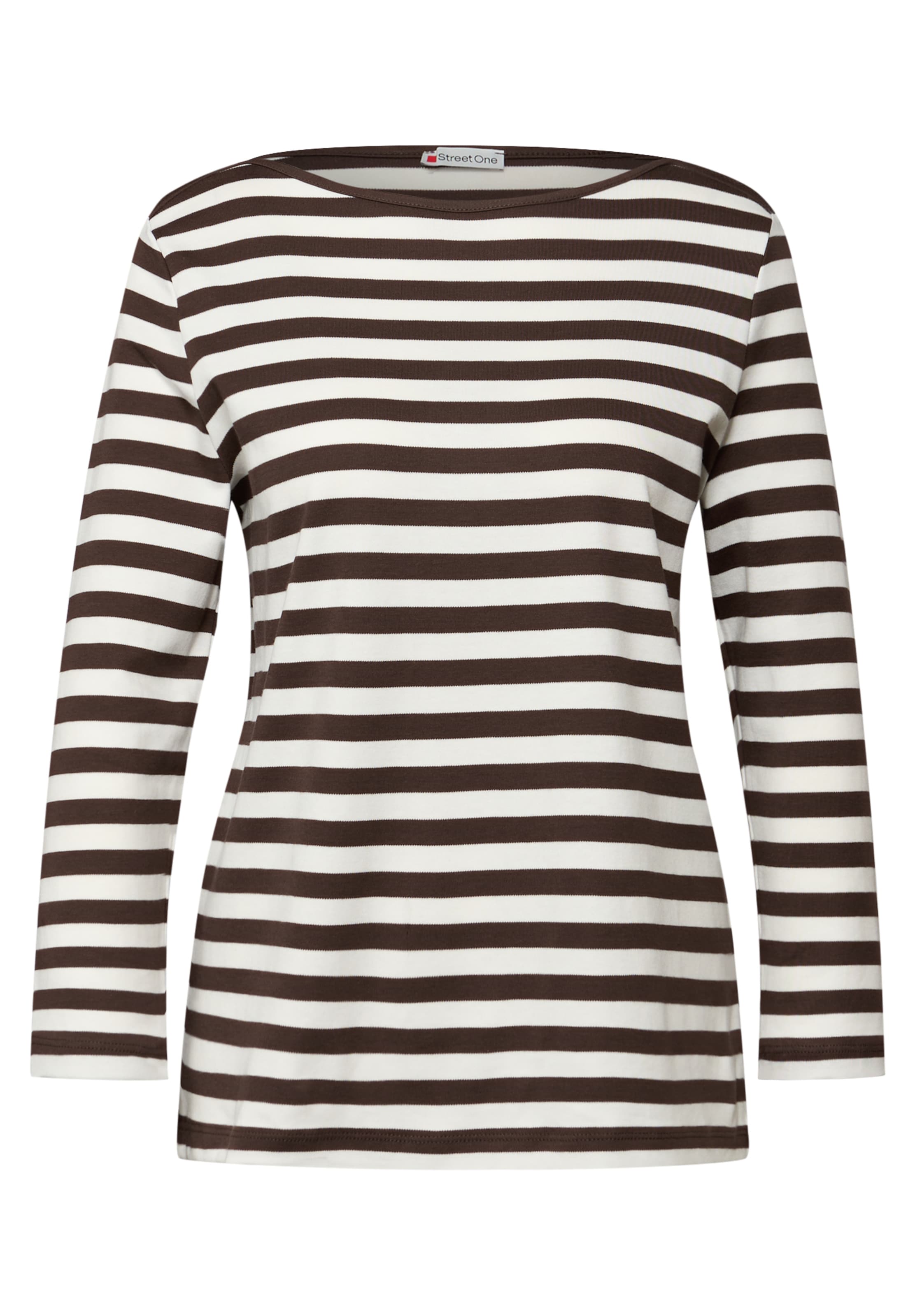 

STREET ONE Лонгслив в цвете Chocolate