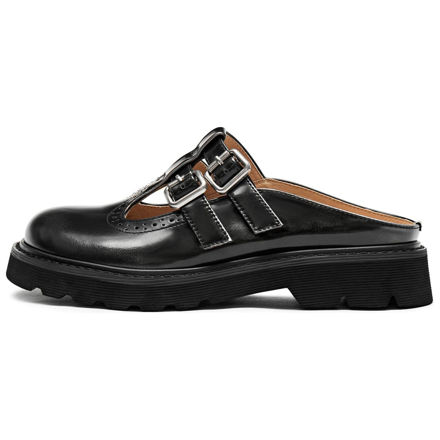 

Мюли женские с закрытым носком женские Staccato, цвет Truffle black