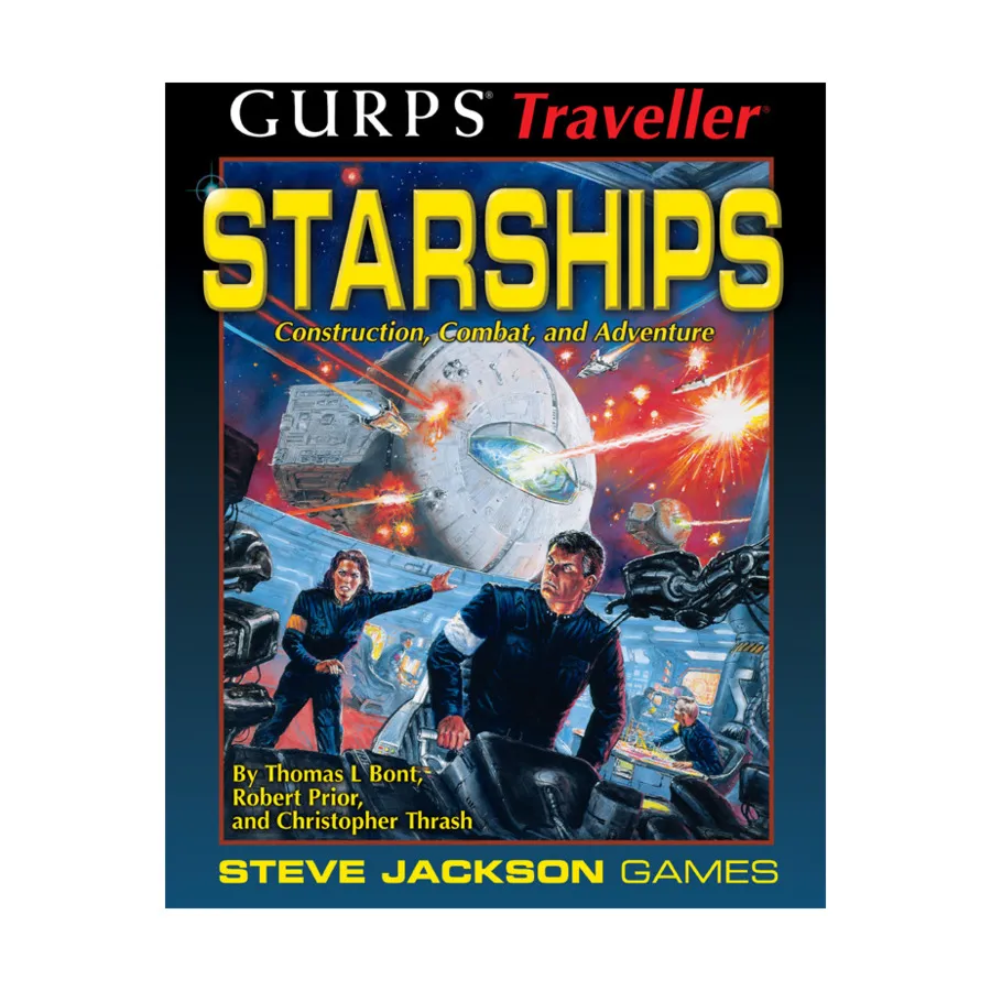 

Starships, Traveller (GURPS 1st-3rd Edition) (Steve Jackson Games), мягкая обложка