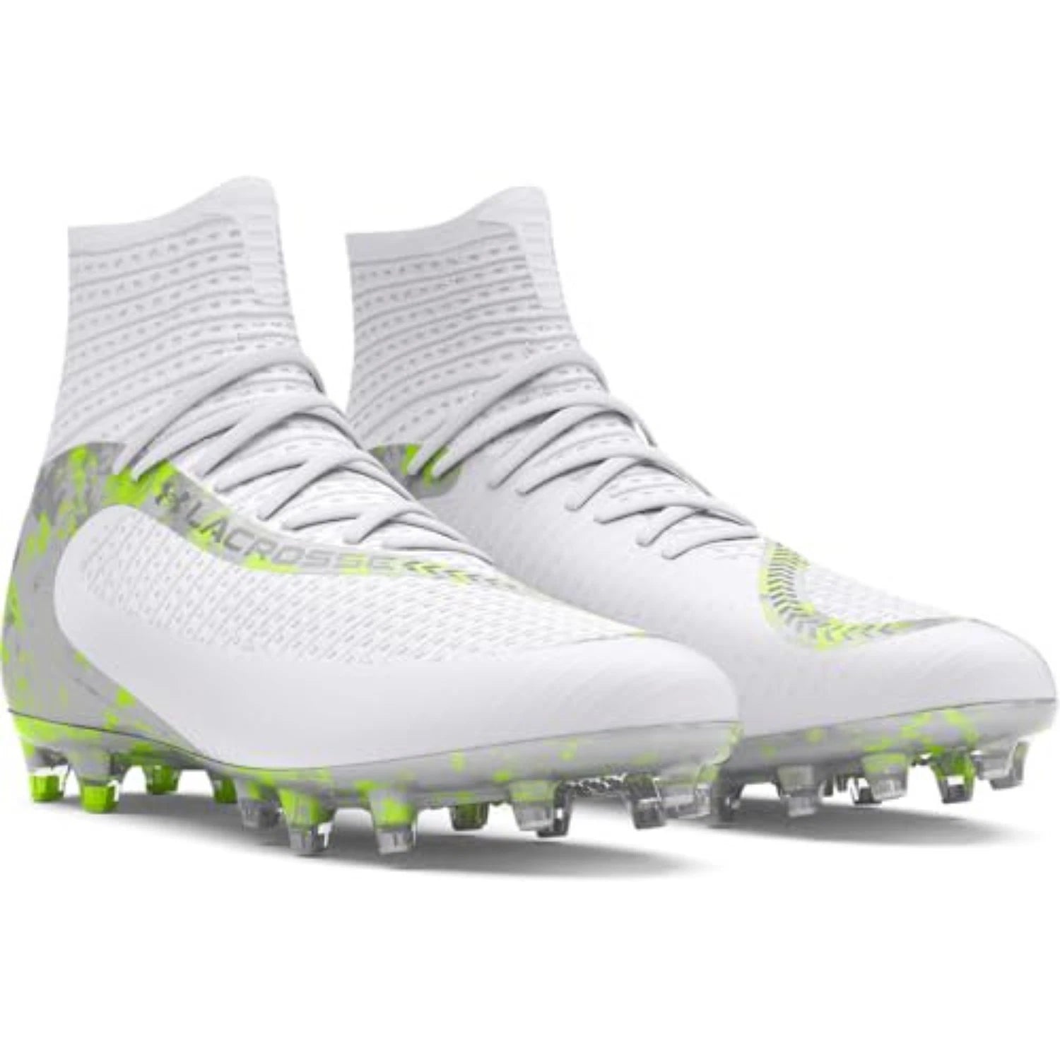 

Мужские белые бутсы для лакросса Under Armour Highlight LAX MC 3028659-100 TF8540, белый