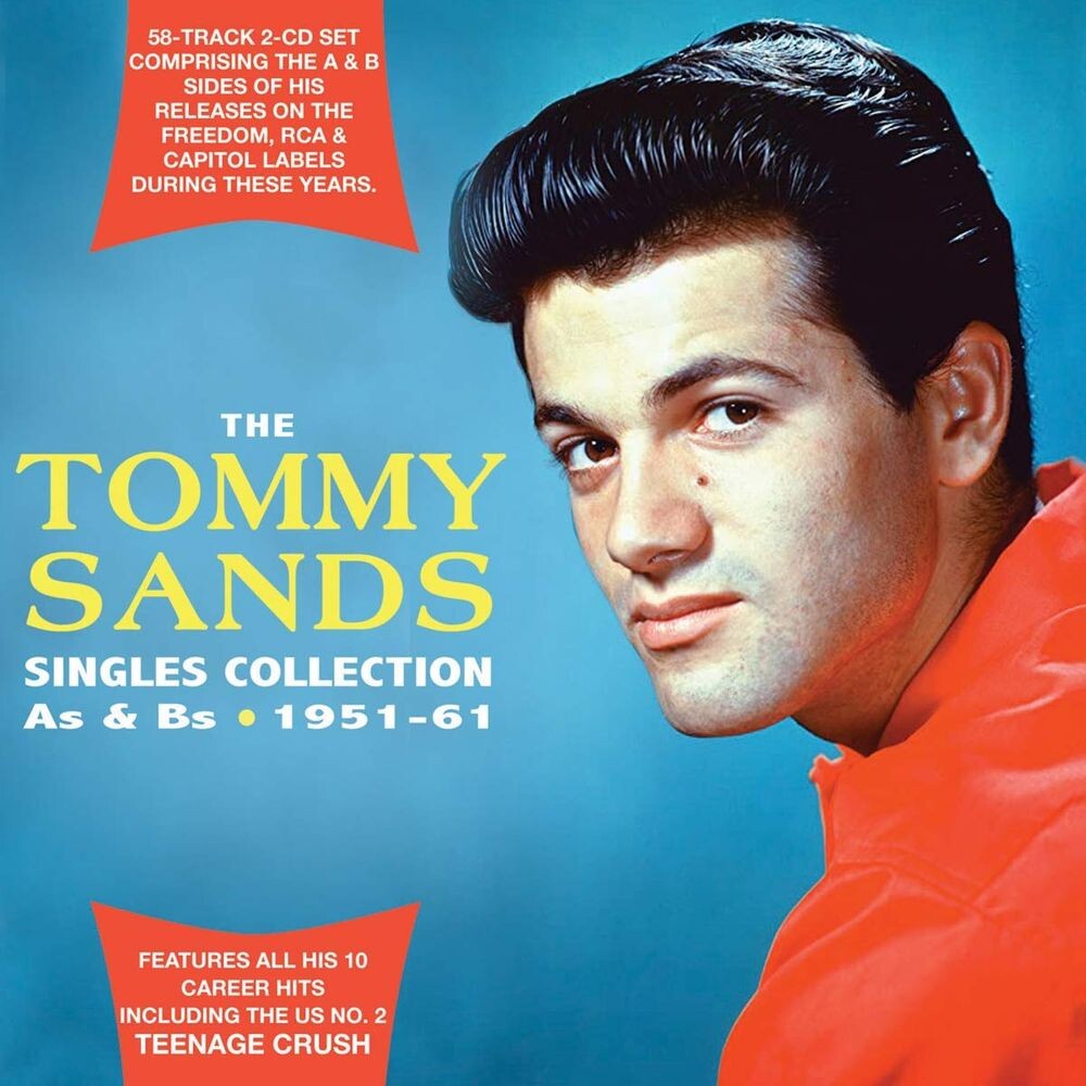 

Диск CD The Tommy Sands Singles Collection As & Bs 1951-61 - Tommy Sands