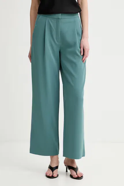Брюки прямые Calvin Klein, бирюзовый