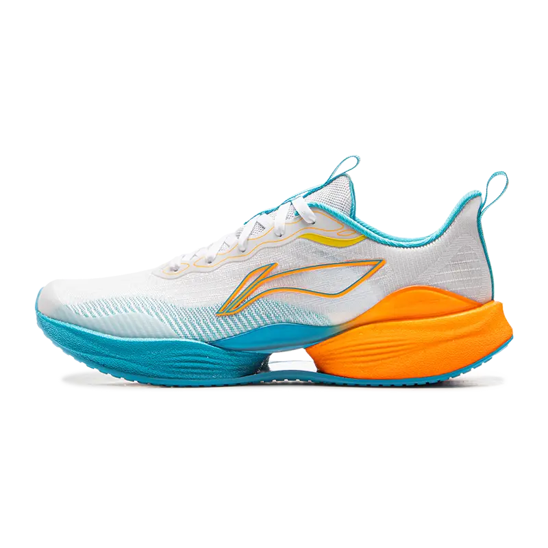 

Дышащие легкие амортизирующие низкие детские беговые кроссовки LINING YOUNG, синий