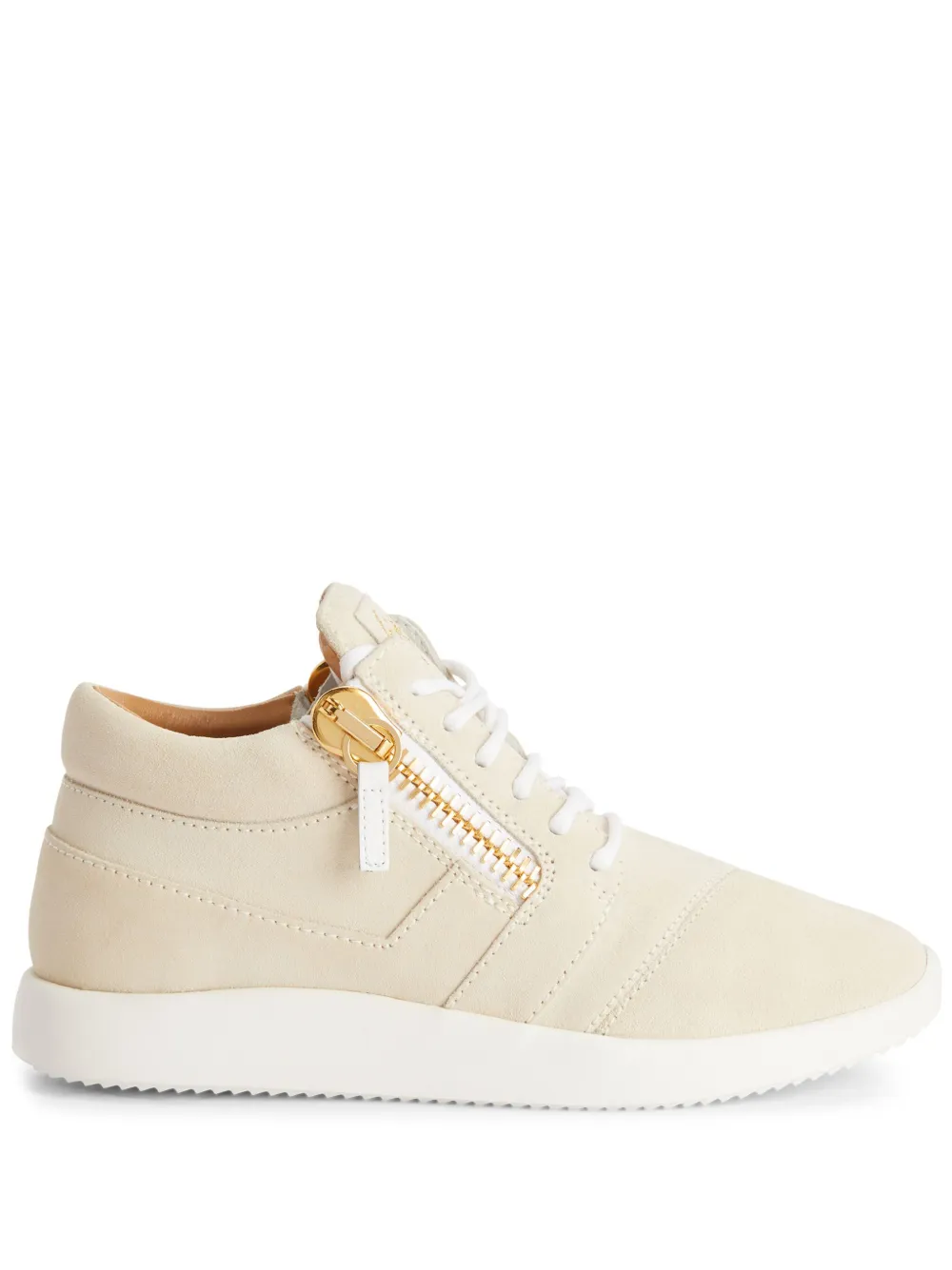 Высокие кеды Runner Giuseppe Zanotti, нейтральный