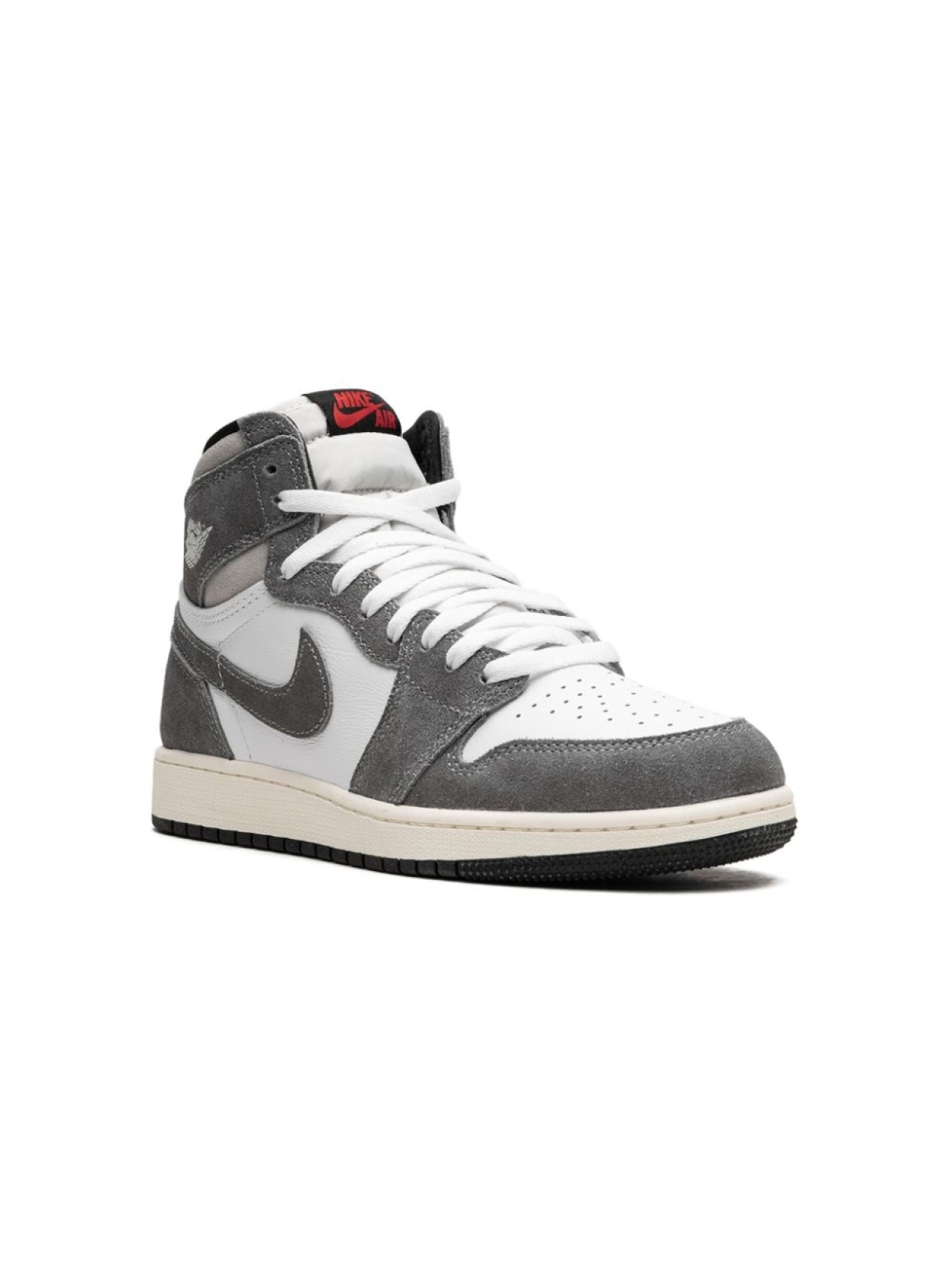 

Кроссовки Air Jordan 1 Retro High Washed Heritage Jordan Kids, белый