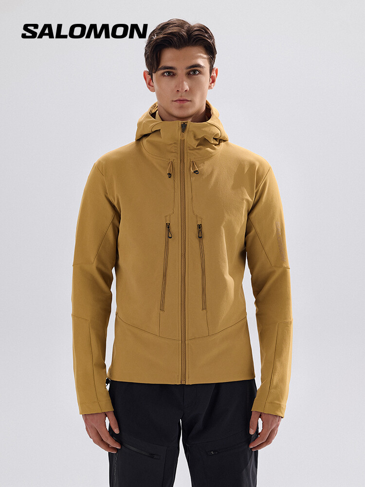 

Куртка походная Salomon Outpeak Soft Shell, хаки