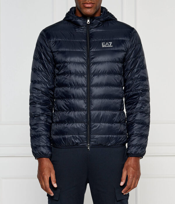 

Пуховик Regular fit Ea7, синий