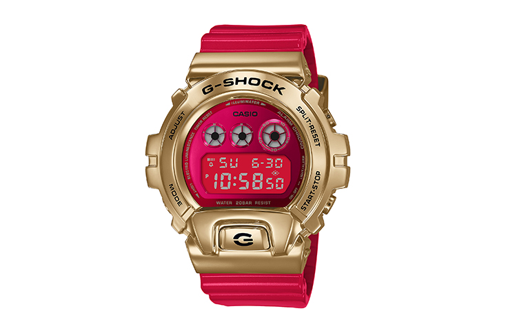 

Мужские часы Full Metal Series красные GM-6900CX-4PFN CASIO
