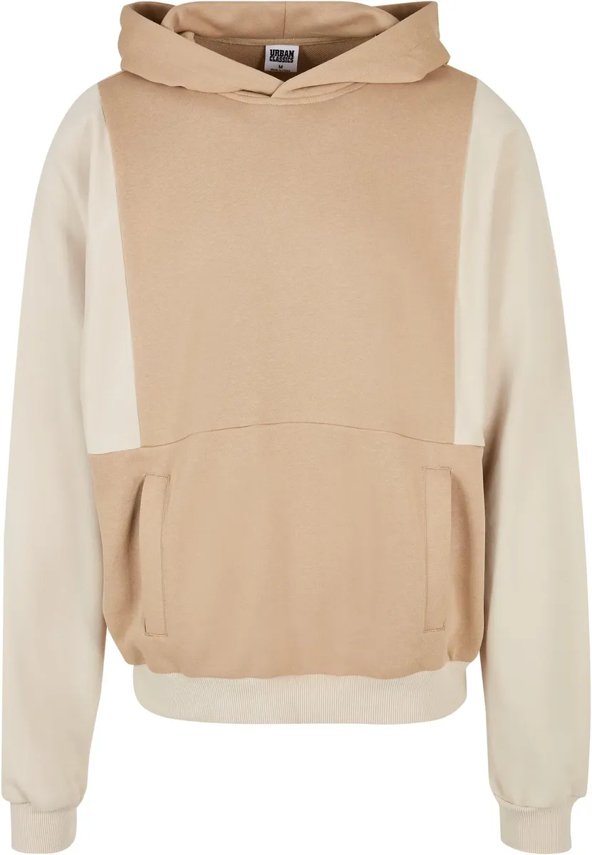 

Толстовка с капюшоном URBAN CLASSICS " Urban Classics Men's Cut On Sleeve Hoody", бежевый