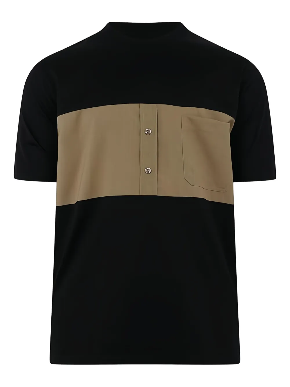 

Футболка с панелями YES LONDON, черный