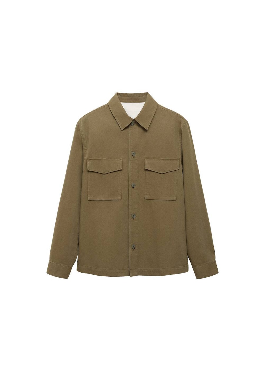 

Куртка межсезонная MANGO MAN Alicudi, хаки