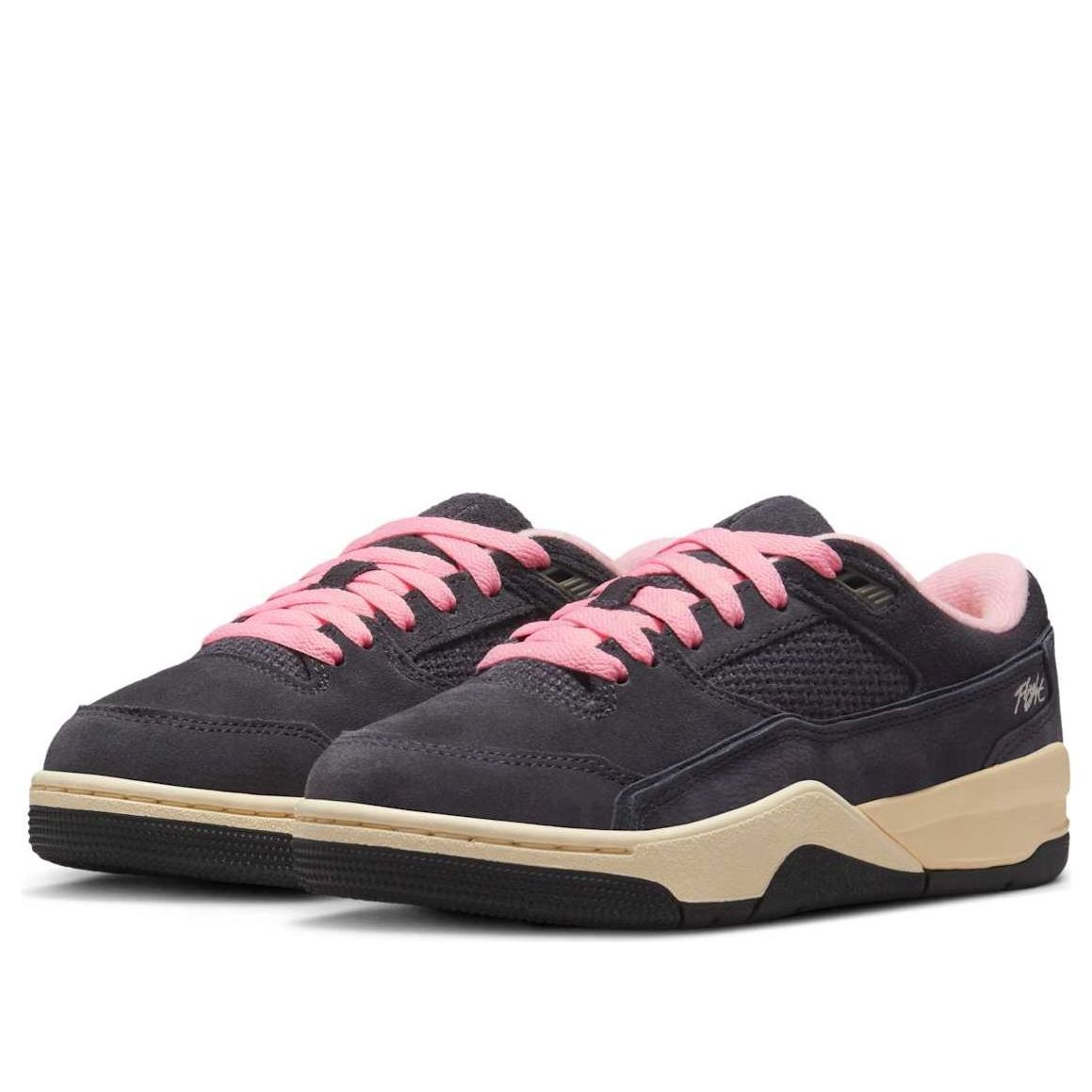 Кроссовки (GS) Air Jordan Flight Court 'Oil Grey Arctic Punch' — фото 4
