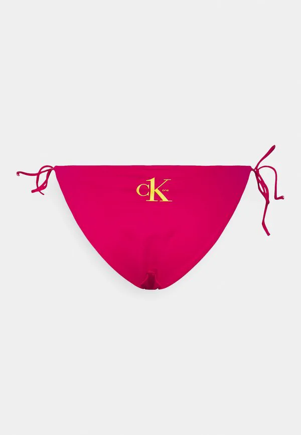 Трусики от бикини с завязками по бокам Calvin Klein Swimwear, Royal Pink — фото 2