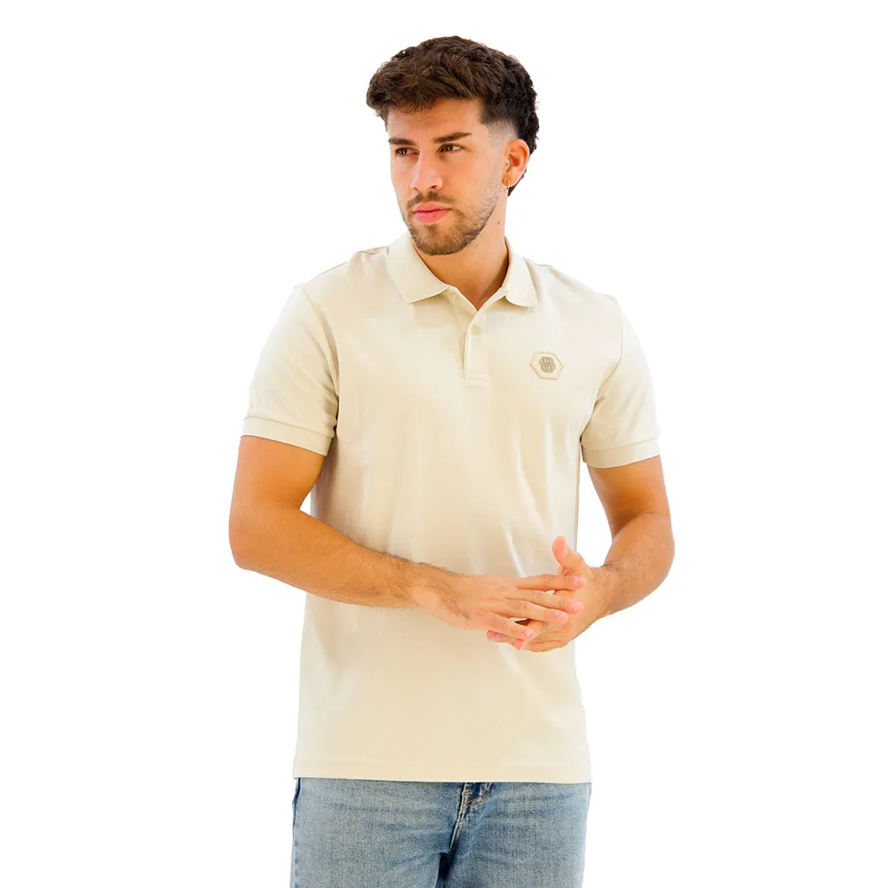 

Поло BOSS Future, бежевый