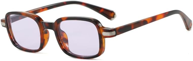 

Солнцезащитные очки для мужчин и женщин - защита UV400 - маленькая оправа с градиентным рисунком, подходят для занятий спортом на открытом воздухе и вождения QWBSER, 4