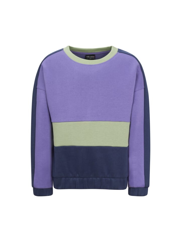 

Пуловер Trollkids Sweatshirt Verdal, цвет violet blue
