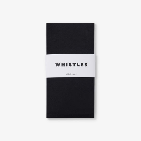 

Колготки из эластичной ткани плотностью 90 ден Whistles, черный
