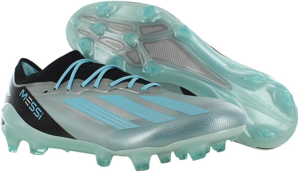 Кроссовки Adidas для взрослых унисекс X Crazyfast Messi.3 для твердой поверхности, бирюзовый — фото 4