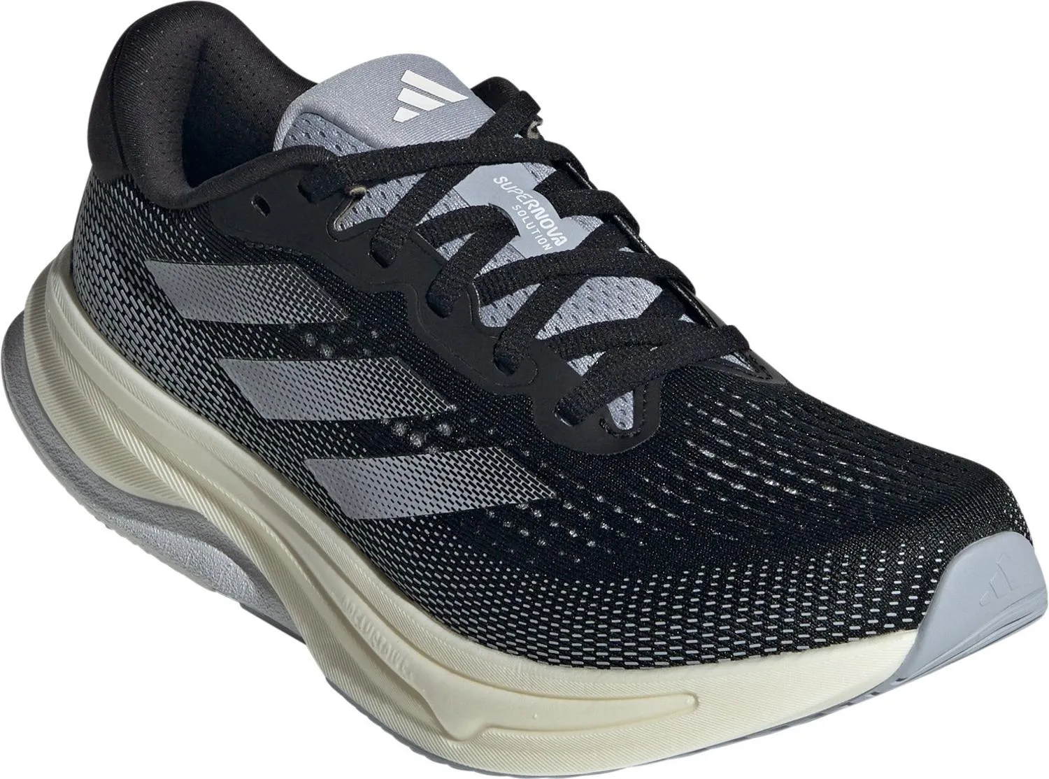 Женские кроссовки Supernova Solution для бега по дорогам adidas, Core Black/Halo Silver/Dash — фото 3