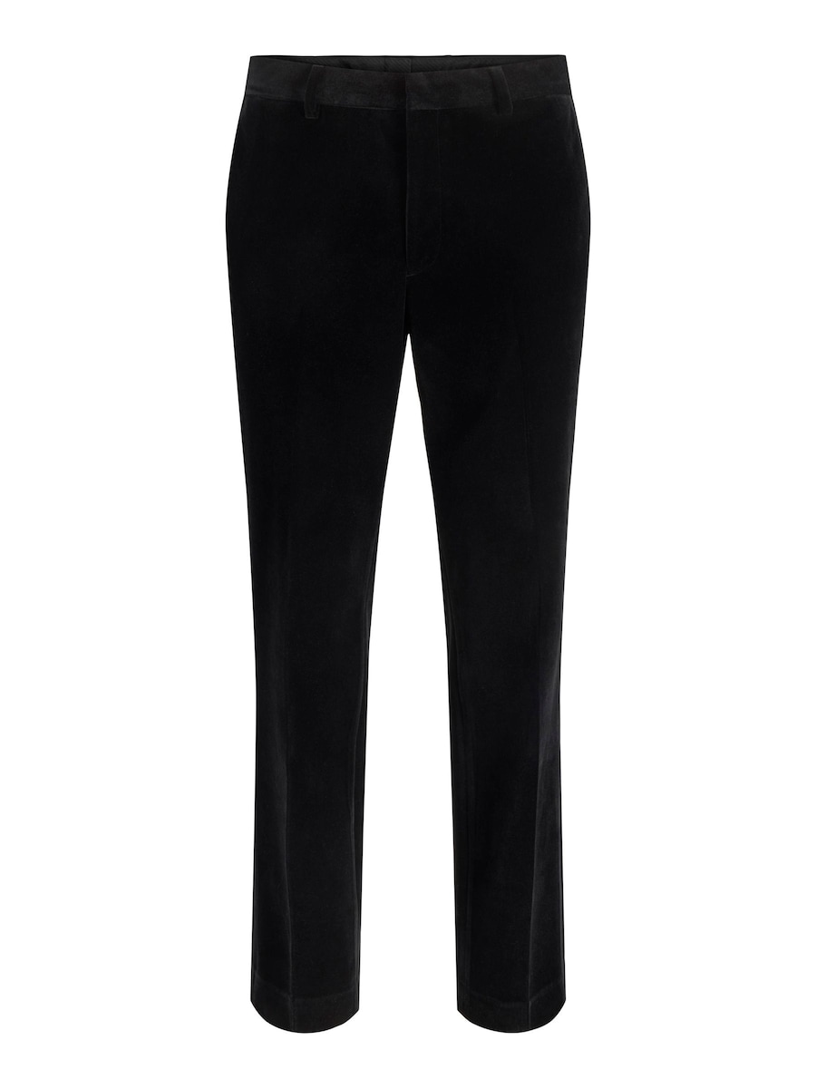 

Узкие брюки со складками спереди JACK & JONES, черный