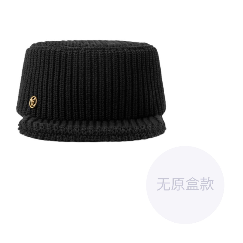 

LOUIS VUITTON Хлопковая шляпа и кепка женская черная