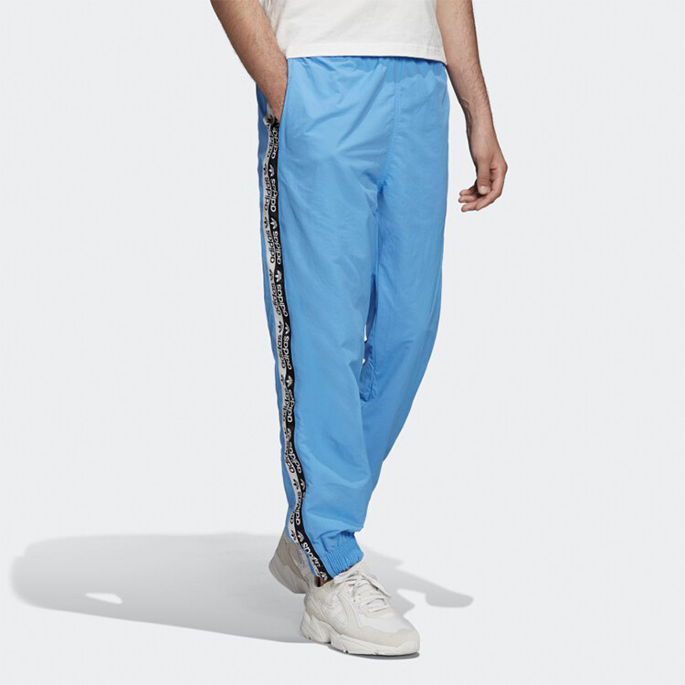 Трикотажные спортивные штаны мужские, натуральный синий Adidas Originals, синий — фото 3